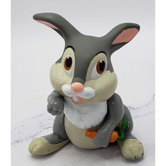 MCDONALD'S Bambi Thumper Bunny Rabbit Happy Meal Toy 1988 - Picture 1 of 9
